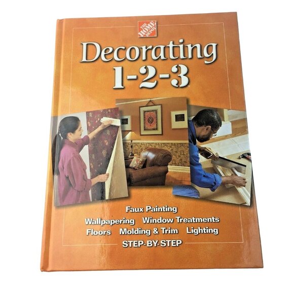 Home Interior Decorating Book Guide Lot 2 Home Depot and Loews Hardcover u - Picture 4 of 12